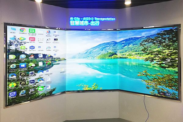 什么是弧形拼接屏，弧形拼接屏安裝需要注意什么