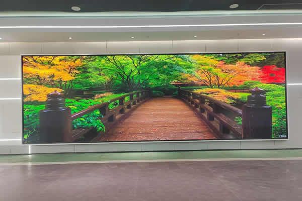 江西九江某企業展廳 - 高清LED大屏